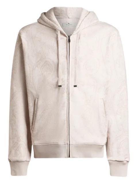arnica-motif hoodie by ETRO