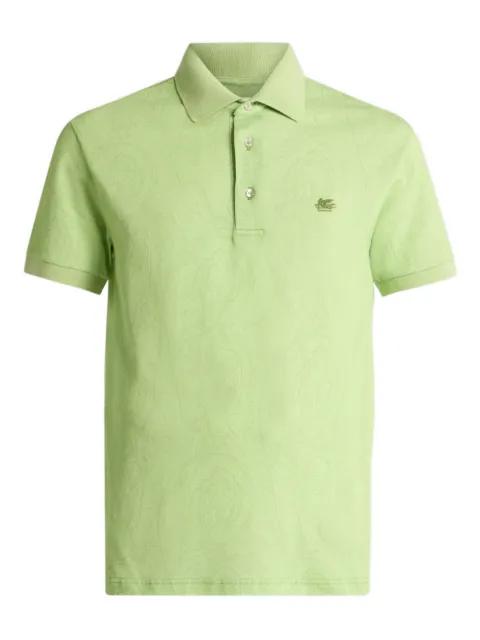 arnica-motif polo shirt by ETRO