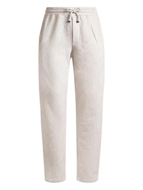 arnica-motif track trousers by ETRO