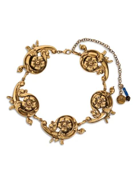 baroque-style flower necklace by ETRO