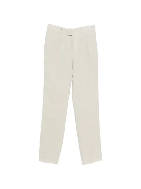 belt-loop pleated trousers by ETRO