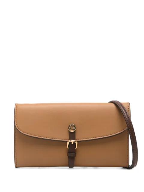 buckle-detail clutch bag by ETRO
