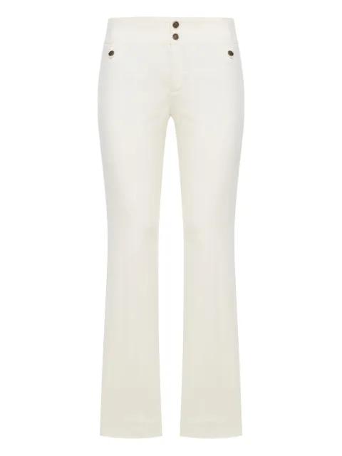 button-detail trousers by ETRO