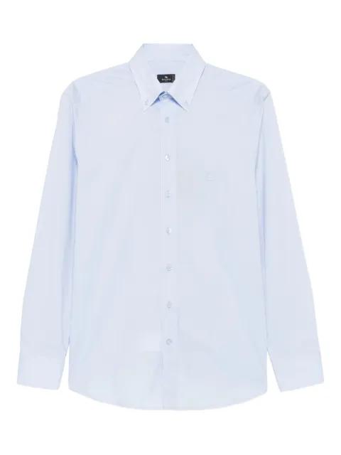 button-down embroidered shirt by ETRO