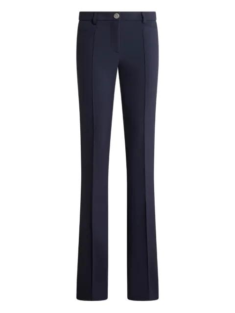 button-fastening flared trousers by ETRO