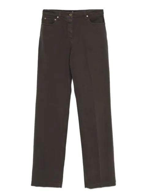 button-fly straight trousers by ETRO