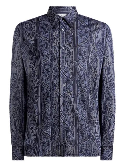 buttoned paisley shirt by ETRO