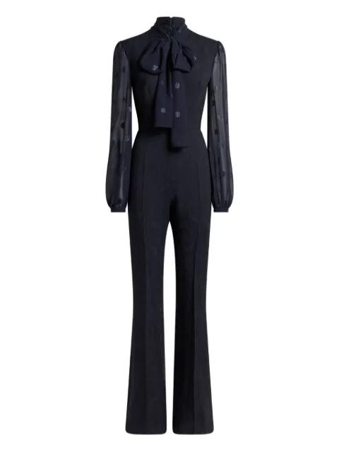 cady jacquard jumpsuit by ETRO