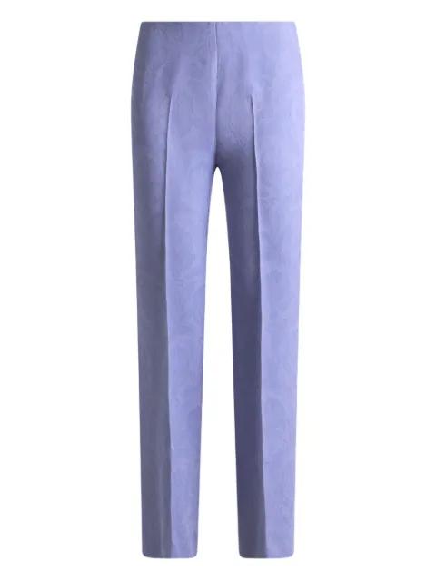 cady-texture jacquard trousers by ETRO
