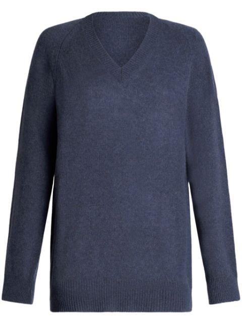 cashmere v-neck sweater by ETRO