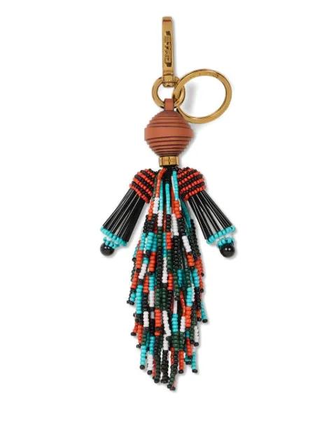 charm with man and fringing by ETRO