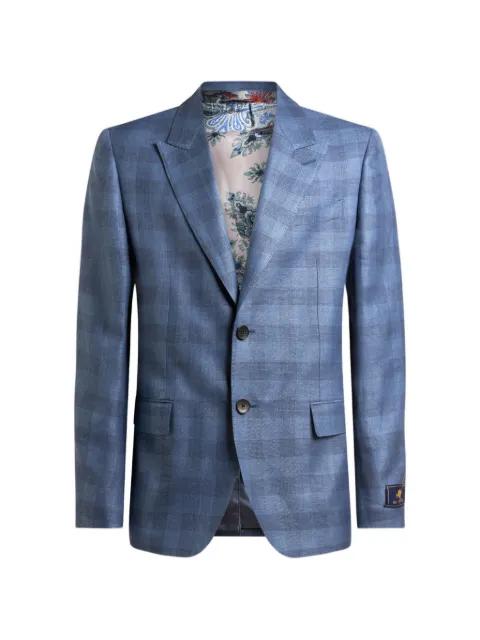 checked blazer by ETRO