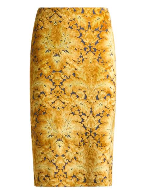 chenille jacquard midi skirt by ETRO
