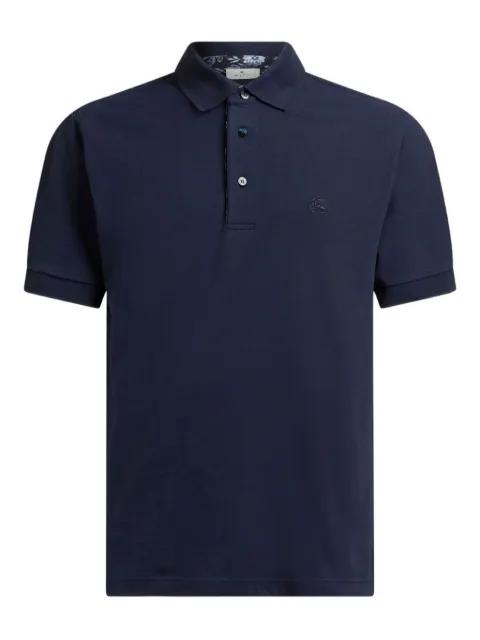 cotton polo shirt by ETRO