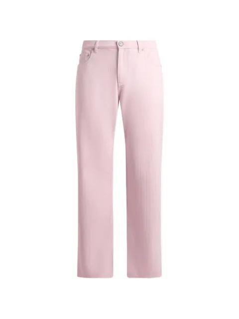 cotton straight-leg jeans by ETRO