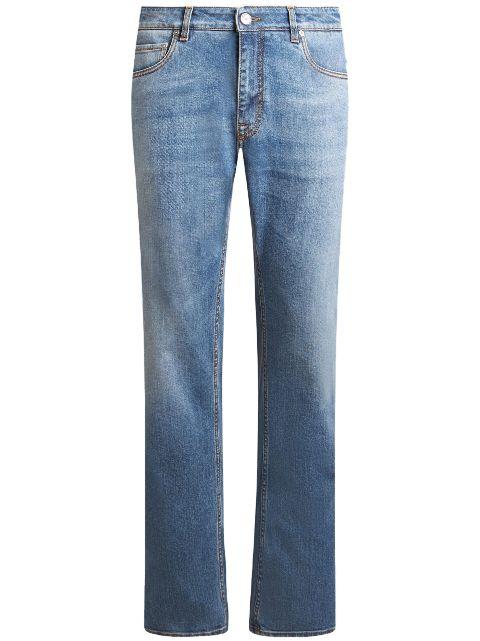 embroidered jeans by ETRO