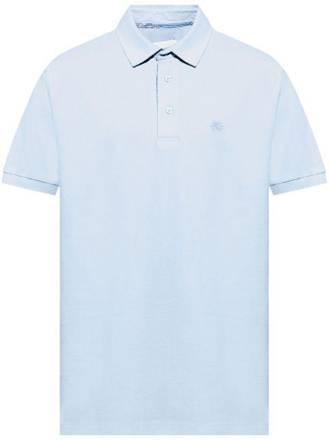 embroidered polo shirt by ETRO