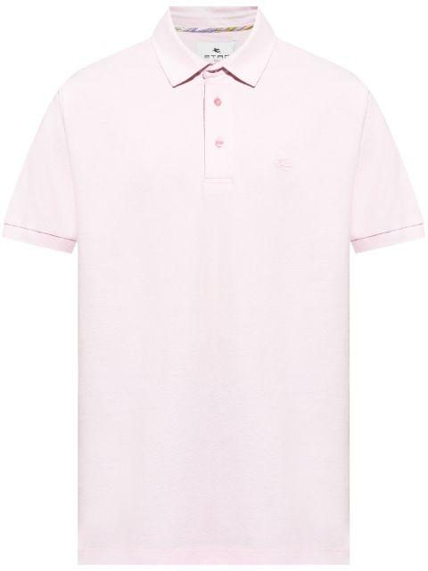 embroidered polo shirt by ETRO
