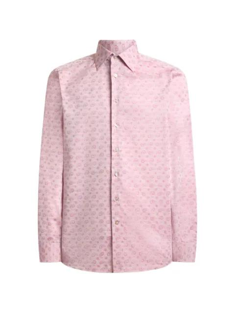 fil coupé paisley motif shirt by ETRO