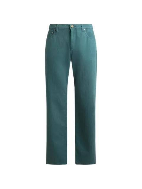 five-pocket straight-leg jeans by ETRO