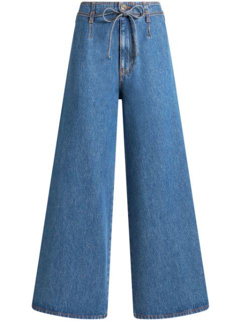 flared jeans by ETRO