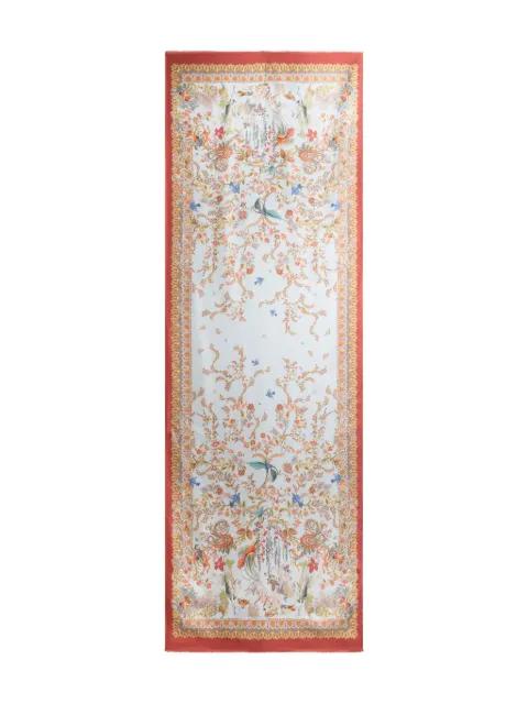 flora fauna silk scarf by ETRO