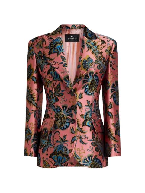 floral jacquard jacket by ETRO