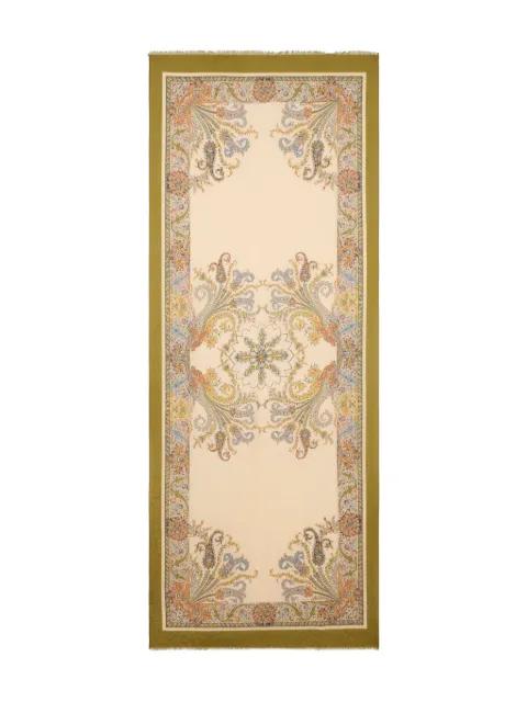 floral jacquard scarf by ETRO
