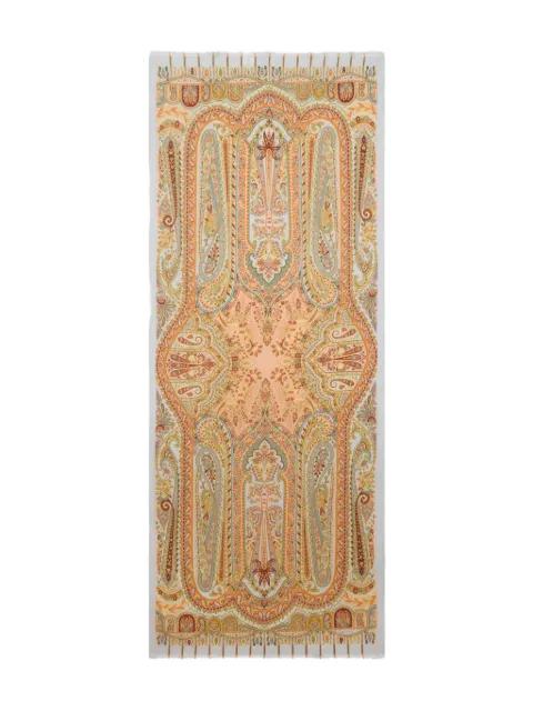 floral-motif scarf by ETRO