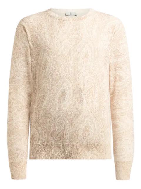 floral-motif sweater by ETRO