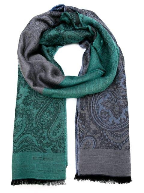floral paisley print scarf by ETRO