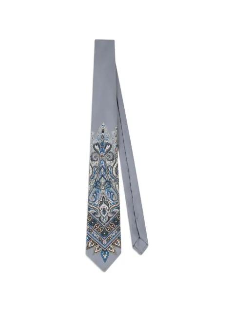 floral paisley print tie by ETRO