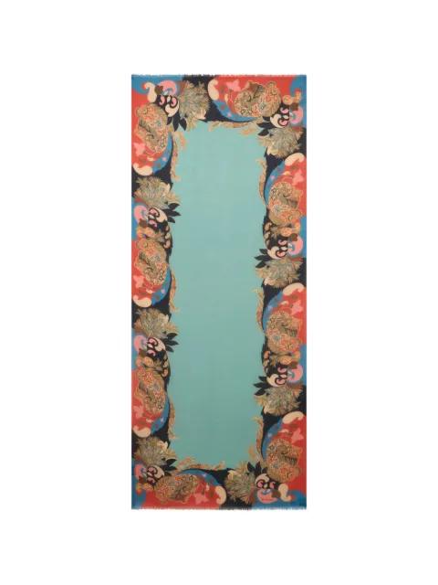 floral paisley scarf by ETRO