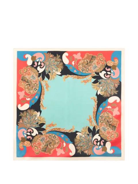 floral paisley scarf by ETRO