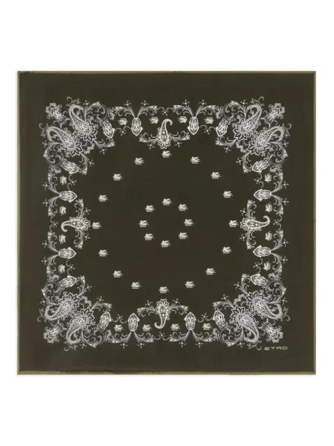 floral paisley scarf by ETRO