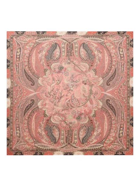 floral-paisley shawl by ETRO
