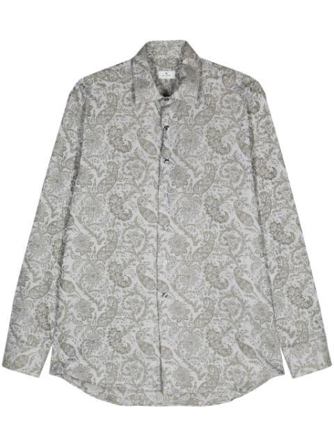 floral paisley shirt by ETRO