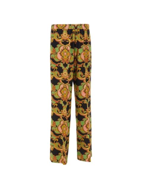 floral palazzo pants by ETRO