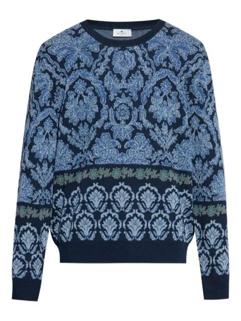 floral-pattern sweater by ETRO