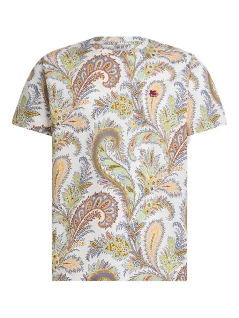 floral-print T-Shirt by ETRO