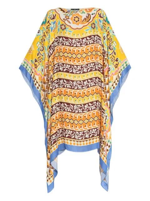 floral-print beach dress by ETRO