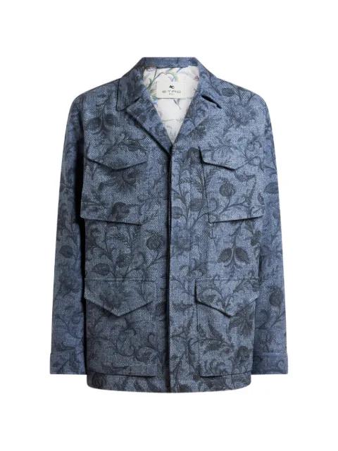 floral-print jacket by ETRO