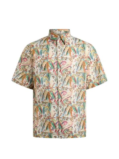 floral-print short-sleeved shirt by ETRO
