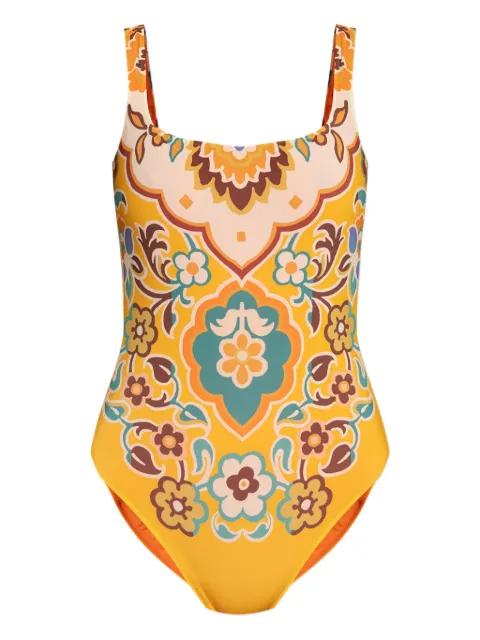 floral-print swimsuit by ETRO