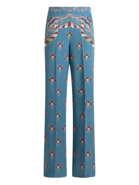floral-print trousers by ETRO