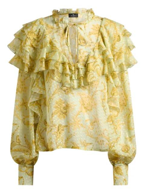 floral top by ETRO