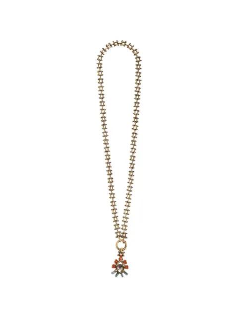 flower pendant necklace by ETRO
