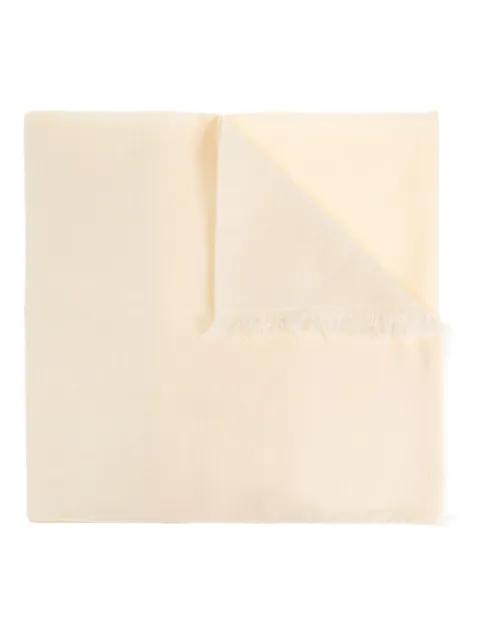 frayed-edge scarf by ETRO