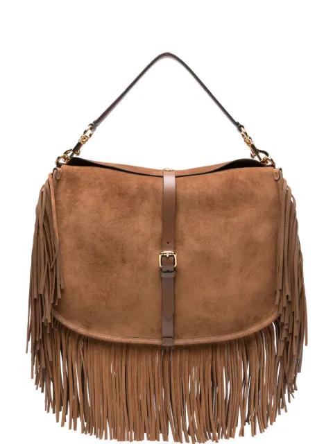 fringe-detail shoulder bag by ETRO