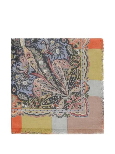 fringed scarf by ETRO
